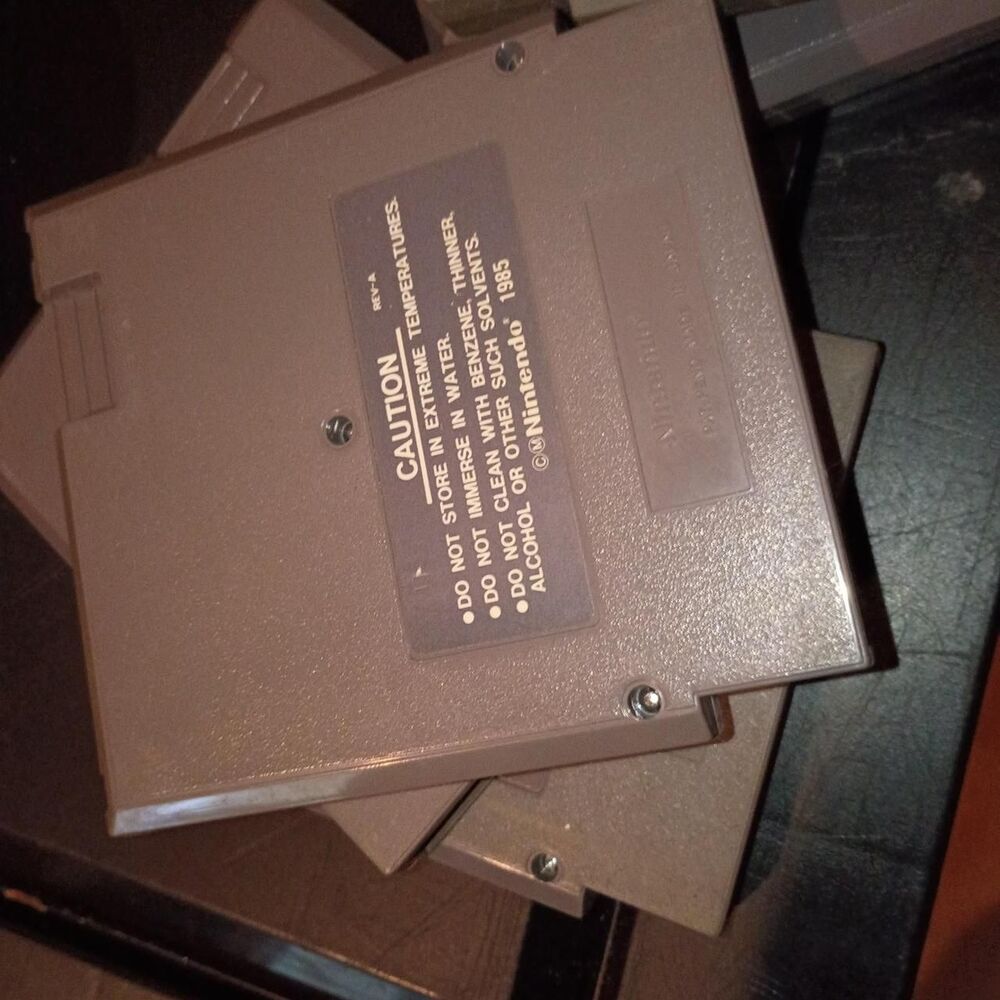 Nintendo Brown and Black Puzzles-games